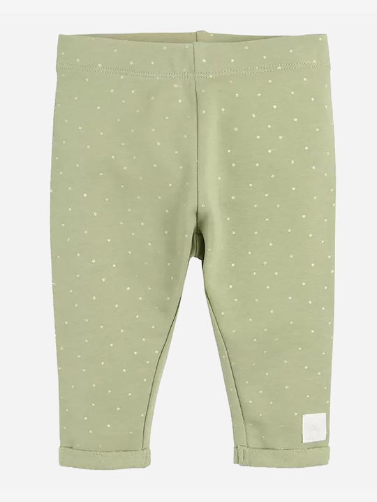 Cool Club Kids Long Legging Polka Dot Green -GREEN