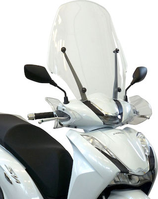 Fabbri Transparentes Visier Motorrad für Honda SH 350 3395/BA