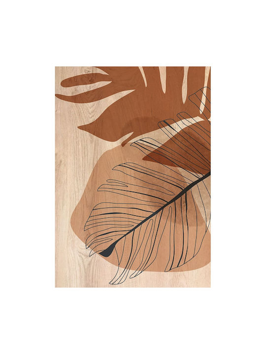 Ango Block Colour 03 Πίνακας Ξύλινος 42x30cm