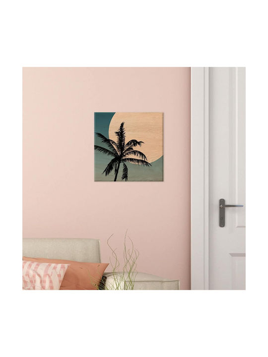 Ango Silhouette Πίνακας Ξύλινος 29x29cm