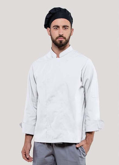 Axon Coat Chef Unisex White with Long Sleeve
