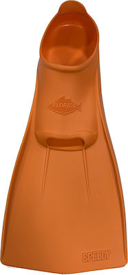 Florida Speedy Swimming / Snorkelling Fins Medium Orange 38/40 Orange