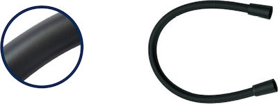 Viospiral Plastic Shower Hose Total Black 50cm