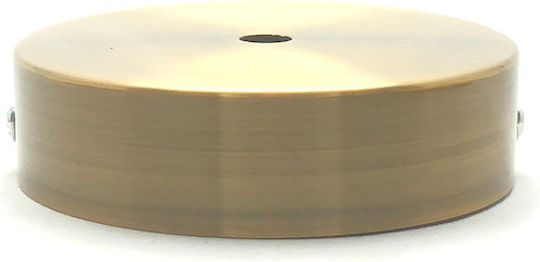 Elvhx Ceiling Rose for Lighting Fixtures Gold EL329147
