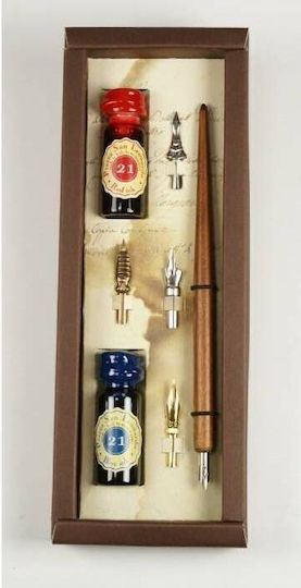Francesco Rubinato Set Calligraphy Pen Beige