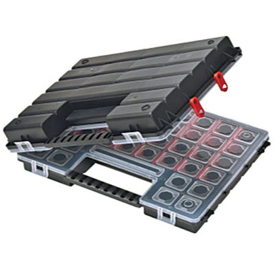 Patrol Tool Compartment Organiser 54 Slot Adjustable Black 38.5x28.3x10cm