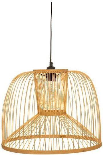Adjustable Pendant Light Brown with Socket E27 39.5x39.5x30cm