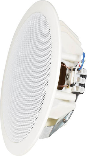 Audiodesigner AC6V Ηχείο Οροφής 6W (Τεμάχιο) Λευκό