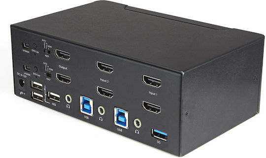 StarTech SV231DHU34K6 KVM И Превключвател На Данни С HDMI USB Аудио