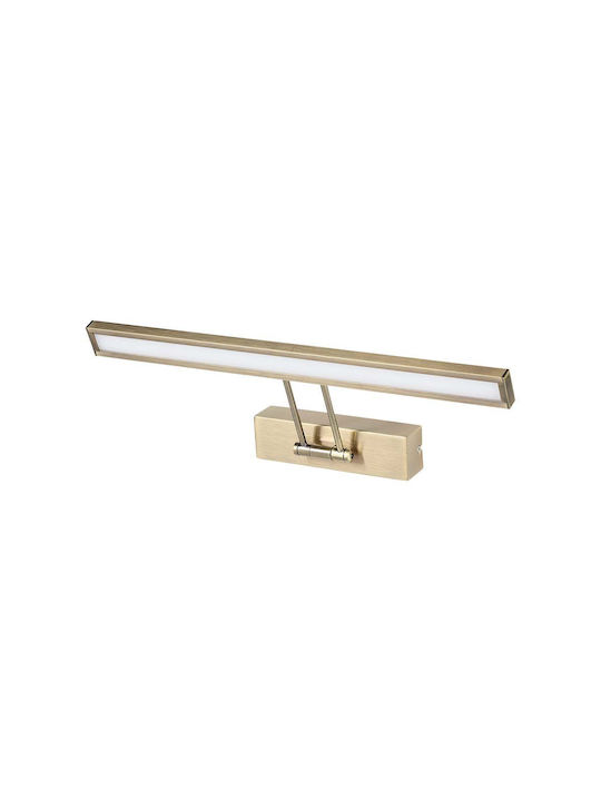 V-TAC Modern Lamp Wall with Integrated LED and Warm White Light Silver 45.5x4.5x19cm