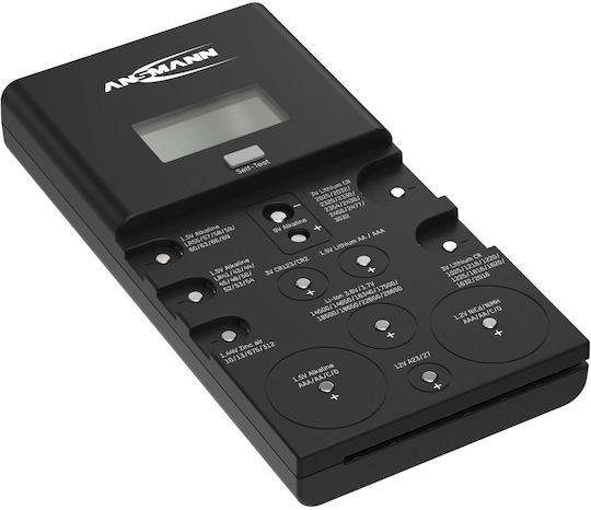 Ansmann 1900-0100 Ψηφιακό Battery Tester με Σταθερή Υποδοχή