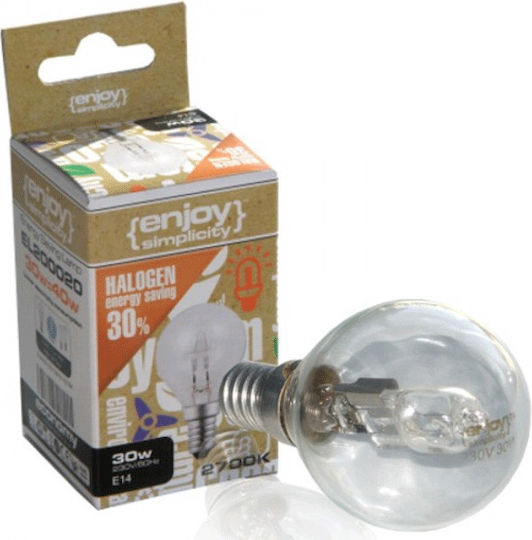 Elvhx Λάμπα Αλογόνου για Ντουί E14 με Ισχύ 28W 220-240V