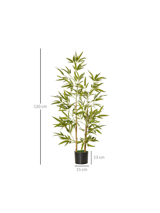 Μπαμπού σε Γλάστρα 120cm HomCom