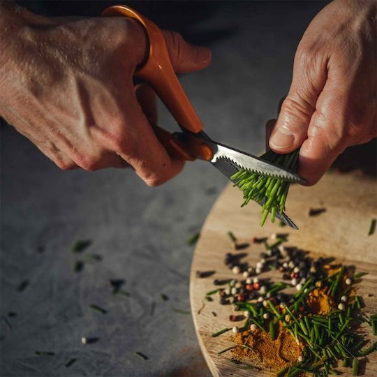 Fiskars Schere mit Rostfreier Stahl Klinge Orange 1Stück