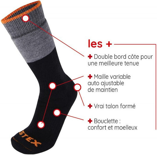 Estex Estex Iceberg Lang Jagdsocken in Schwarz Farbe