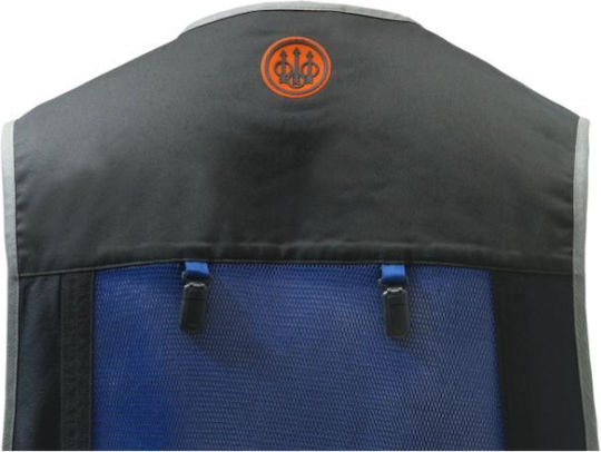 Beretta Γιλέκο Κυνηγιού Sporting Evo Vest 05C6 Blue Total Eclipse Πορτοκαλί