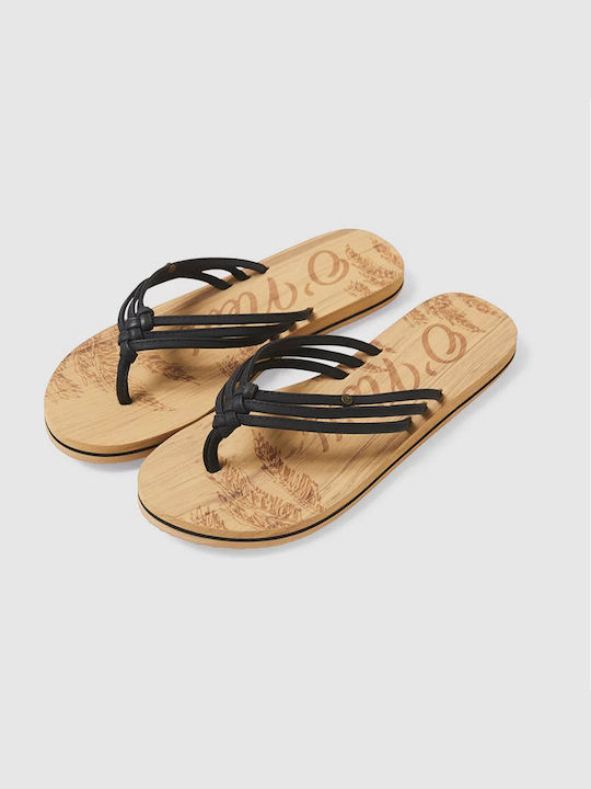 O'neill Frauen Flip Flops in Schwarz Farbe