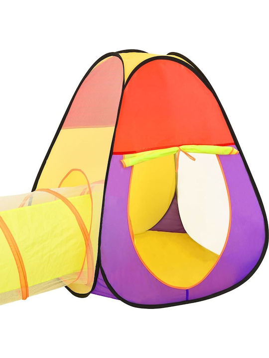 vidaXL Cort pentru Copii Tunel Multicolor