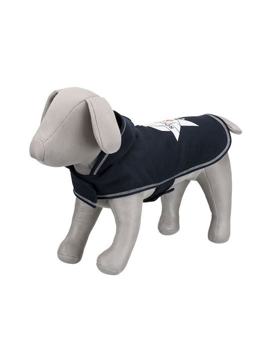 Trixie Rockville Sweatshirt Dog Shirt Hooded Sweatshirt Small Dark Blue in Blue color 36cm. 67824