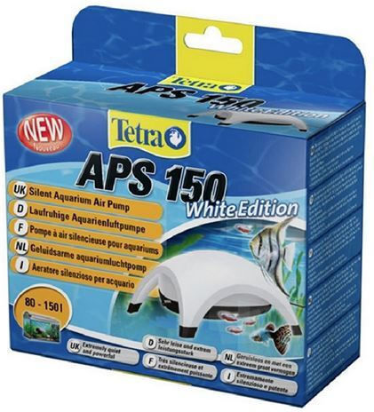 Tetra Aps 150 Aquarium Air Pump Single Outlet with Maximum Flow Speed 150lt/h