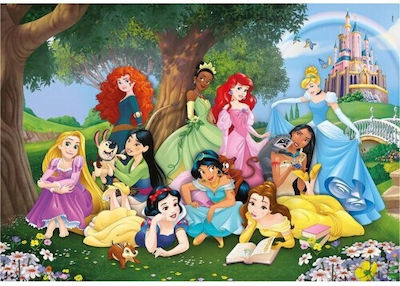 Kinderpuzzle Supercolor - Disney Princesses für 6++ Jahre 104pcs Clementoni