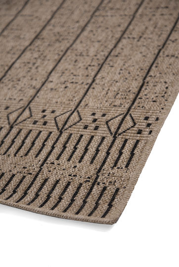 Royal Carpet Avanos 9004 Χαλί Εξωτερικού Χώρου Διάδρομος από Γιούτα Black 80x150cm