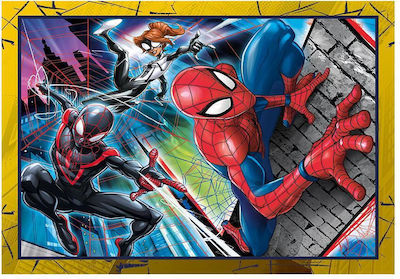 Kids Puzzle Supercolor - Spiderman for 3++ Years 72pcs Clementoni