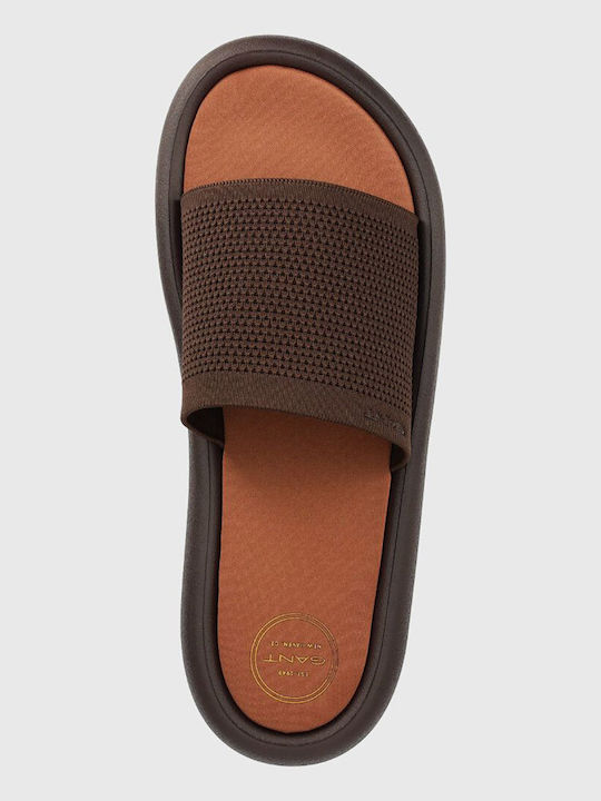 Stayla Frauen Flip Flops in Braun Farbe