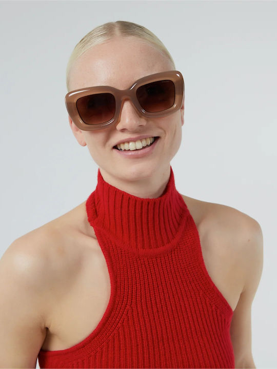 Komono Vita Women's Sunglasses with Plastic Frame Sahara