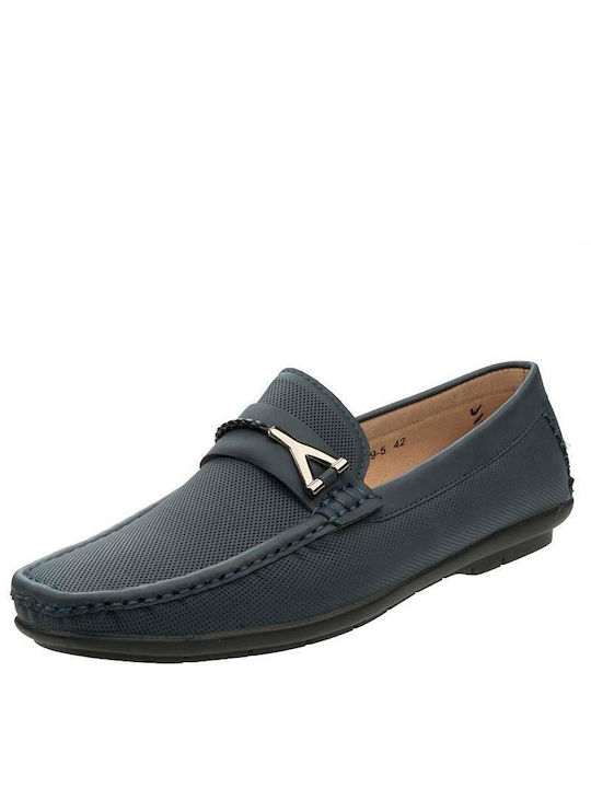 B-Soft 139/ Men's Synthetic Leather Moccasins Blue