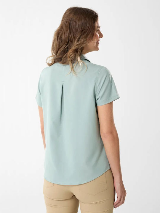 Lafuma Women's Monochrome Short Sleeve Shirt Slate gray