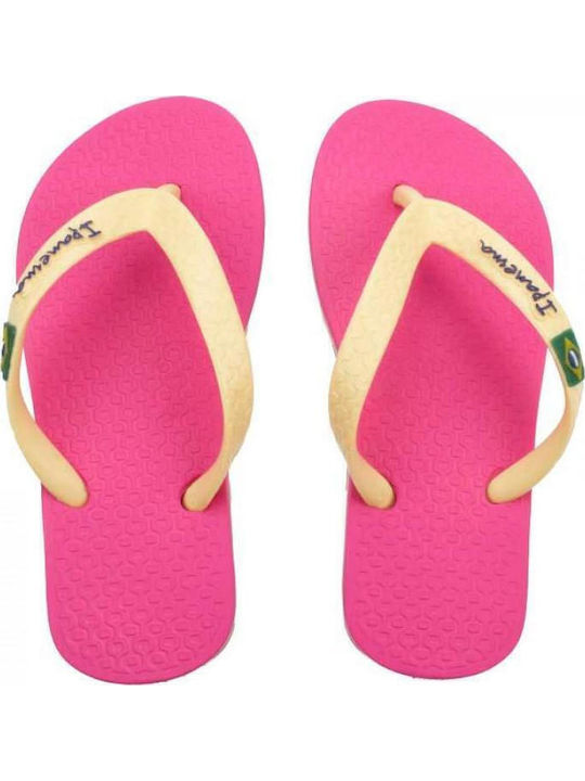 Παιδικές Σαγιονάρες Flip Flops Κίτρινες