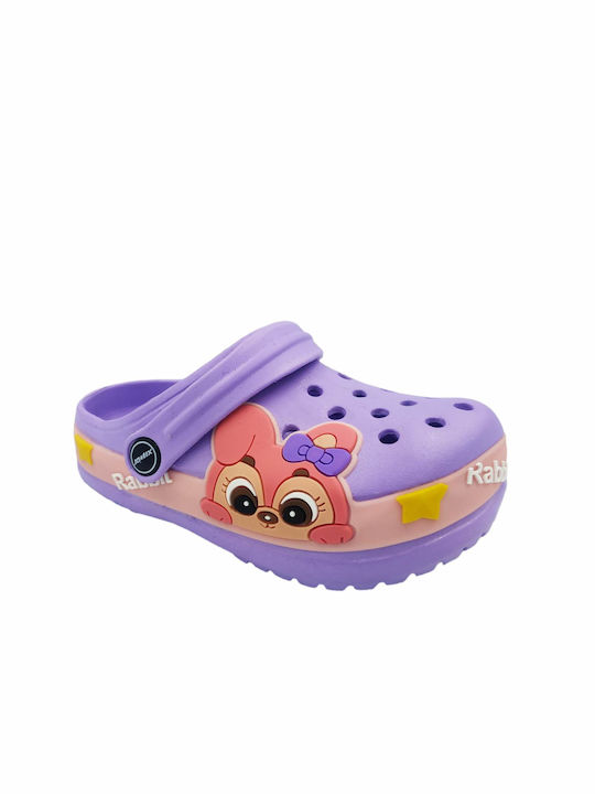 Jomix Children's Beach Clogs Purple