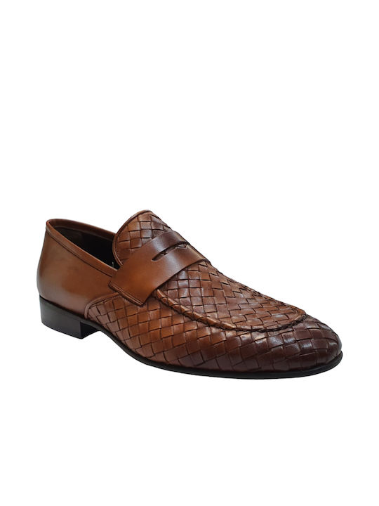 Robinson Men's Leather Loafers Tabac Brown