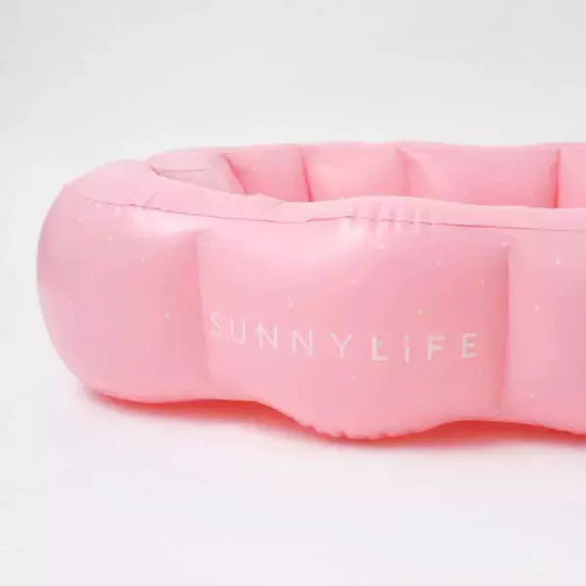 Sunnylife Ocean Treasure Παιδική Στρογγυλή Πισίνα Φουσκωτή 145x34εκ. Ροζ