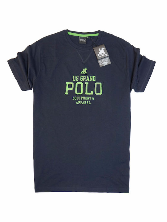 Men's tshirt U.S. GRAND POLO equipment & apparel UST690 BLUE