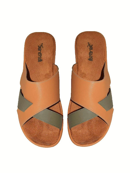 ANATOMISCHE DAMENPANTOFFEL SIRENA CAMEL 202027 (CODE PEL25)