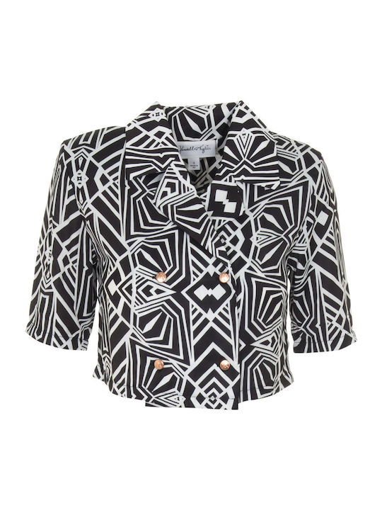 KKW.3S1.041.002 Women's Short Sleeve Shirt Black