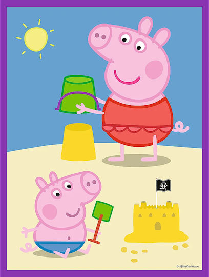 Παιδικό Puzzle Peppa's Good Day για 2+ Ετών 10pcs Trefl