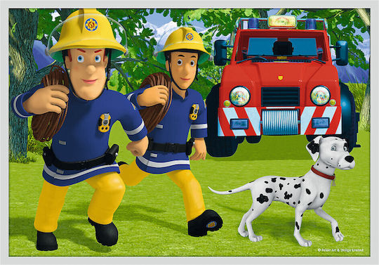 Puzzle pentru Copii Fireman Sam's rescue pentru 4+ Ani 48buc Trefl