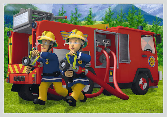 Puzzle pentru Copii Fireman Sam's rescue pentru 4+ Ani 48buc Trefl