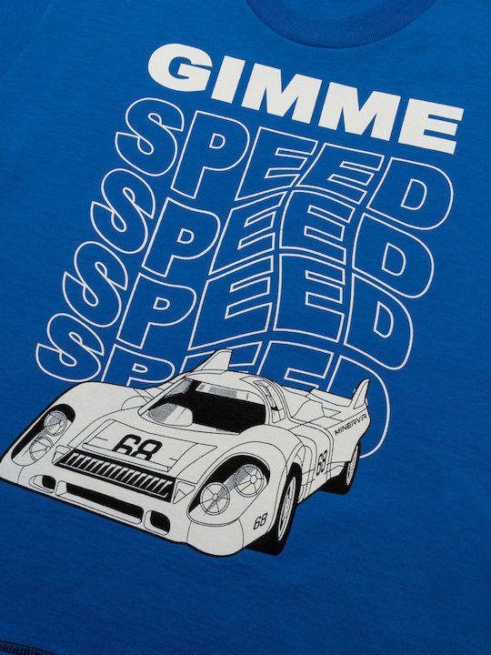 Minerva Детска пижама Лятна Син Speed