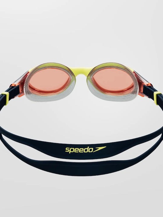 Speedo Swimming Goggles Adults with Anti-Fog Lenses Black 8-00233-214507
