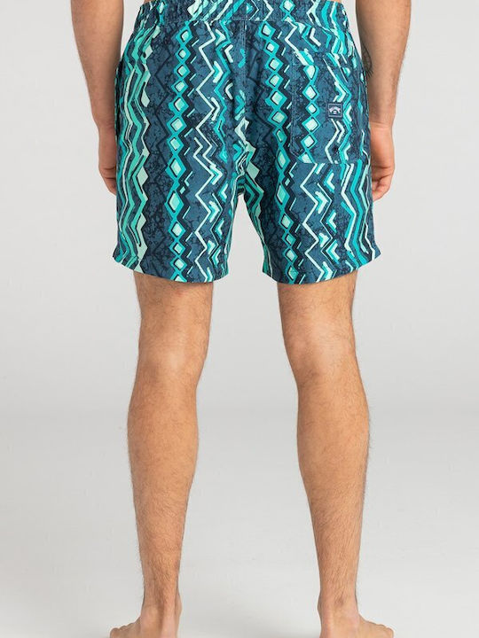 Good Times Men's Swimwear Shorts Blue with Patterns