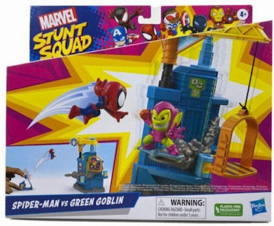 Hasbro Παιχνίδι Μινιατούρα Stunt Squad Tower Spider-Man vs Green Goblin