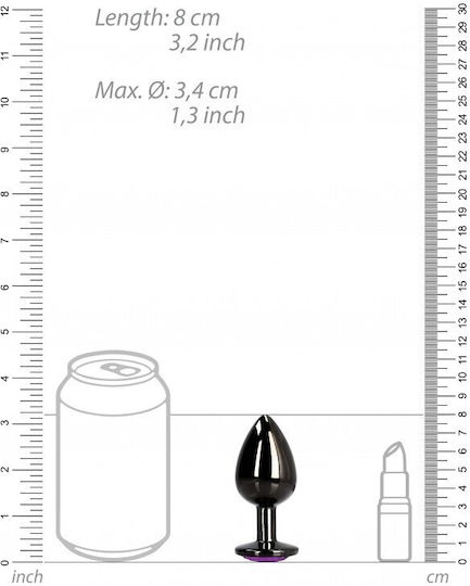 Shots Πρωκτική Σφήνα Medium Μωβ