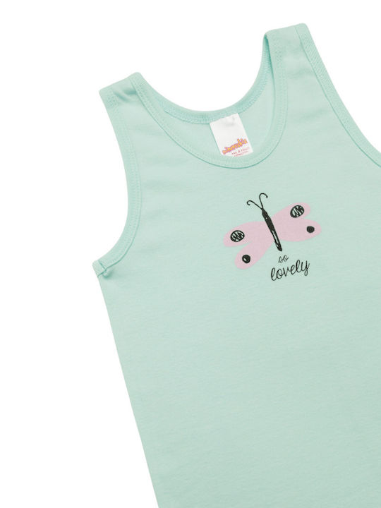 Minerva Kids' Undershirt Tank Top Turquoise