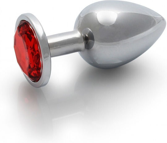 Shots Πρωκτική Σφήνα Large Silver / Ruby Red