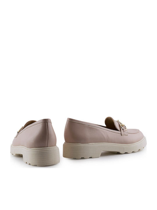 Women's Loafers in Pink Color