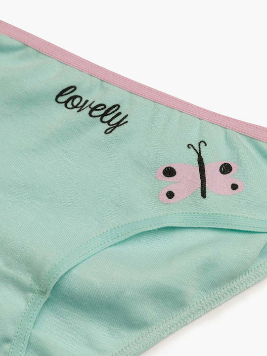 Minerva Kids Brief Turquoise 1pcs